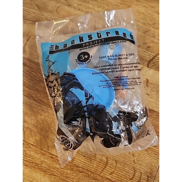 NIP Backstreet Boys Project Brian As Top Speed 2000 Burger King Figure Toy New - Picture 5 of 5